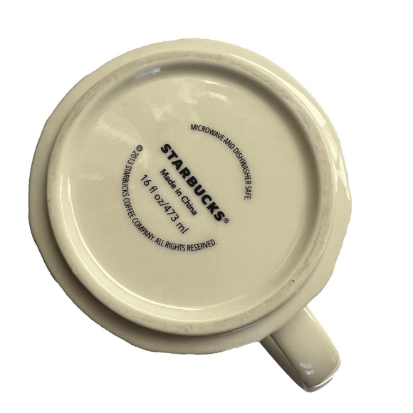 Starbucks China Coffee Relief Series City Mug Chengdu 2013 Holds 16 ozs Panda - Picture 6 of 6